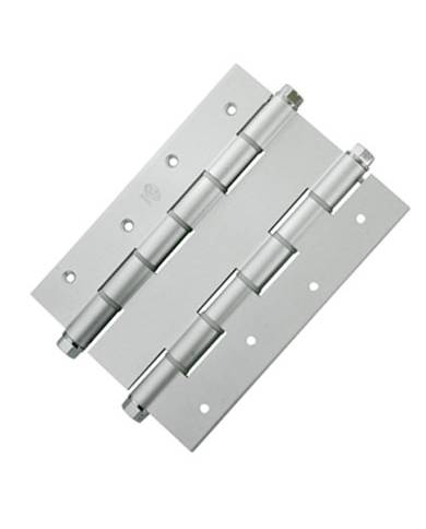 comprar 1 Bisagra doble acción aluminio plata 180mm Canto cuadrado con remate. Mod. 3035 Amig de AMIG - Pernios, bisagras y pasadores