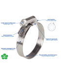 Abrazadera Inox Torro 016-027-974 W4 Abrazadera Inox Torro 016-027-974 W4