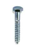 Tornillo Barraquero hexagonal DIN 571 Inox A-2 08X050. Hispanox