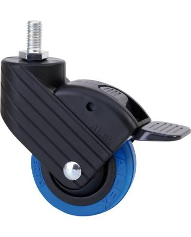 comprar Rueda HP-PÚA Ø50 con espiga roscada y freno 1-0771 Alex de ALEX - Ruedas y soportes rodantes comprar Rueda HP-PÚA Ø50 con espiga roscada y freno 1-0771 Alex de ALEX - Ruedas y soportes rodantes