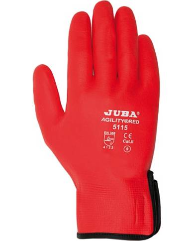 comprar Par de Guante de nylon recubierto de nitrilo foam Agility H5115 Juba (Venta en packs de 10 pares) de JUBA - Guantes