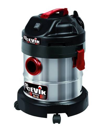 comprar Aspirador inox seco y húmedo 20 litros 1250W PRO 20X. CE-PRO20X Cevik de CEVIK - Aspiración