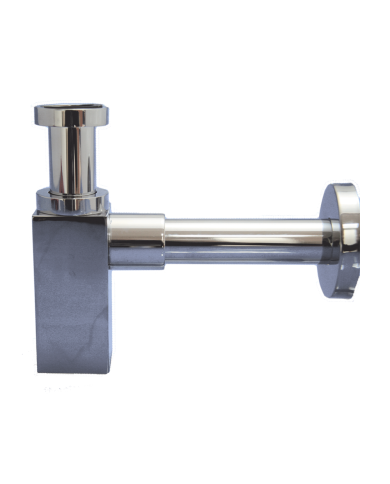 comprar Sifón botella latón cromado cuadrado 1 1/4" - Ø32 T300-C 50092 Tecnoagua de TECNOAGUA - Sifones y desagues comprar Sifón botella latón cromado cuadrado 1 1/4" - Ø32 T300-C 50092 Tecnoagua de TECNOAGUA - Sifones y desagues