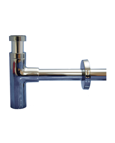 comprar Sifón botella latón cromado redondo 1 1/4" - Ø32. T-300R 50091 Tecnoagua de TECNOAGUA - Sifones y desagues comprar Sifón botella latón cromado redondo 1 1/4" - Ø32. T-300R 50091 Tecnoagua de TECNOAGUA - Sifones y desagues