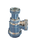 Sifón botella latón cromado redondo 1 1/4" - Ø32. T-300R  50091 Tecnoagua