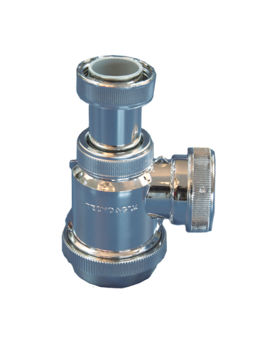 comprar Sifón botella mini extensible cromado 1 1/4" - 1 1/4". T-4M ME 40441 Tecnoagua de TECNOAGUA - Sifones y desagues comprar Sifón botella mini extensible cromado 1 1/4" - 1 1/4". T-4M ME 40441 Tecnoagua de TECNOAGUA - Sifones y desagues