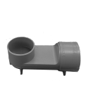 Codo 360º sumidero 15x15  50. T-84 50361 Tecnoagua