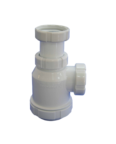 comprar Sifón botella racor/extensible 1 1/4 "x 1 1/2"-40 para válvulas automáticas. T-4VA 50030 Tecnoagua de TECNOAGUA - Sifones y desagues comprar Sifón botella racor/extensible 1 1/4 "x 1 1/2"-40 para válvulas automáticas. T-4VA 50030 Tecnoagua de TECNOAGUA - Sifones y desagues