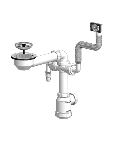 comprar Desagüe botella fregadero válvula cesta vástago/plástico brazo ahorra espacio 115 x 1 1/2-40. T-55BP 50253 Tecnoagua de TECNOAGUA - Sifones y desagues comprar Desagüe botella fregadero válvula cesta vástago/plástico brazo ahorra espacio 115 x 1 1/2-40. T-55BP 50253 Tecnoagua de TECNOAGUA - Sifones y desagues