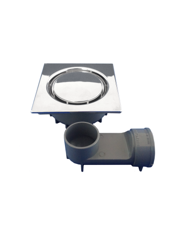 comprar Sumidero sifónico VH 360º lujo ABS 10x10 / 40. T-88VHL 50894 Tecnoagua de TECNOAGUA - Sumideros Y Calderetas