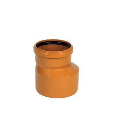 comprar Reducción/ampliación excéntrica MH 160-125 PVC Naranja con junta. AJ160/125 211303 Crearplast de CREARPLAST - Accesorios PVC