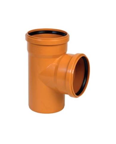comprar Derivación simple MH 315-87º PVC Naranja TJE-84 211004 Crearplast de CREARPLAST - Accesorios PVC