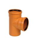 Derivación simple MH 315-45º PVC Naranja. TJE-44 211104 Crearplast