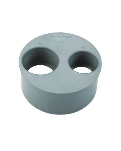 comprar Tapón reductor 2 bocas 90 - 32-32 PVC. TRD-00 202100 Crearplast de CREARPLAST - Accesorios PVC