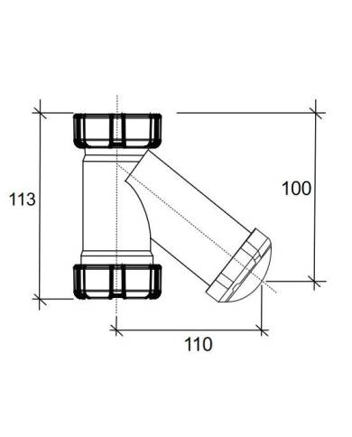 comprar Sifón y griega "Y" con tuerca loca 1 1/2". R-47 33002474 Riuvert de RIUVERT - Sifones y desagues comprar Sifón y griega "Y" con tuerca loca 1 1/2". R-47 33002474 Riuvert de RIUVERT - Sifones y desagues