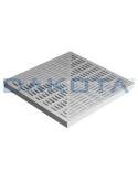 Rejilla reforzada PP 40x40cm gris POZ03-1367 Dakota
