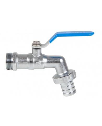 comprar Válvula esfera para manguera palanca acero 1/2" x 3/4" PN 16 Paso total. 3059 04 Genebre de GENEBRE - Ferretería