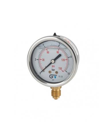 comprar Manometro 63 con glicerina 0-25 bar 0-400 psi. 3822 025 Genebre de GENEBRE - Manometros Y Termometros comprar Manometro 63 con glicerina 0-25 bar 0-400 psi. 3822 025 Genebre de GENEBRE - Manometros Y Termometros