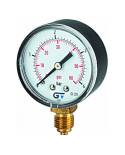 Manómetro 53 salida posterior 0-10 bar 0-150 psi. 3821 010 Genebre