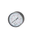 Manómetro radial  53 salida inferior 0-6 bar 0-90 psi. 3820 006 Genebre