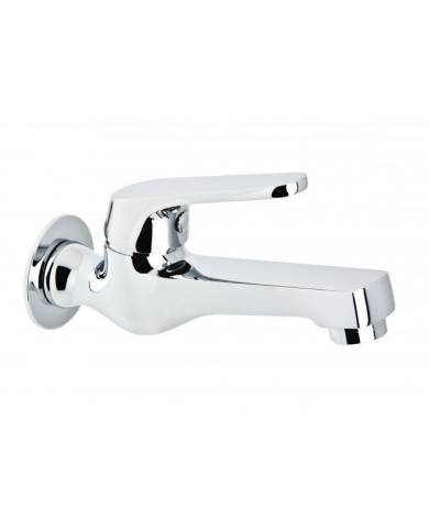 Genebre Grifo lavabo mural 1 agua cartucho 25 1/2". 1003 04 Genebre Genebre Grifo lavabo mural 1 agua cartucho 25 1/2". 1003 04 Genebre