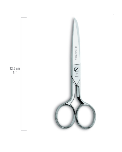 comprar Tijera costura Castellana 5" 12.5cm. 00003 - 3 Claveles de 3 CLAVELES - Tijeras, navajas y cutter comprar Tijera costura Castellana 5" 12.5cm. 00003 - 3 Claveles de 3 CLAVELES - Tijeras, navajas y cutter