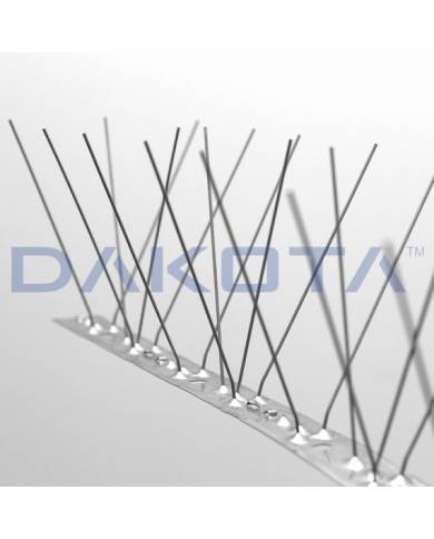 comprar PROTEGE MUROS EN ACERO INOX (espanta pajaros) 1000x100 DAKOTA de DAKOTA - Construccion