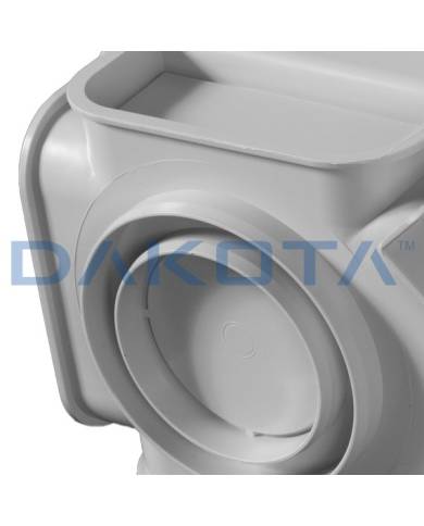comprar Canaleta Pegasus Plus 130x75x1000mm PP Gris. POZ90-1310 Dakota de DAKOTA - Canal Pvc Pp comprar Canaleta Pegasus Plus 130x75x1000mm PP Gris. POZ90-1310 Dakota de DAKOTA - Canal Pvc Pp