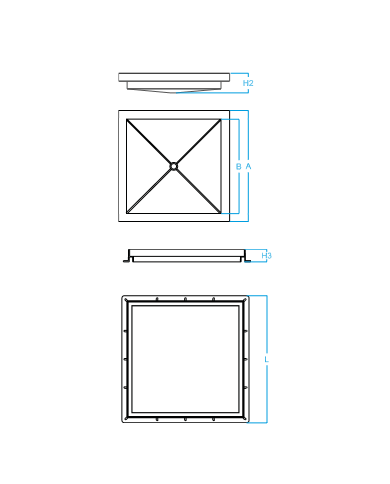 comprar Tapa de registro rellenable de plástico (PP) 30x30 cm. SP30-01 Odem de ODEM-(EDIL-ARREDO) - Tapas rellenables comprar Tapa de registro rellenable de plástico (PP) 30x30 cm. SP30-01 Odem de ODEM-(EDIL-ARREDO) - Tapas rellenables