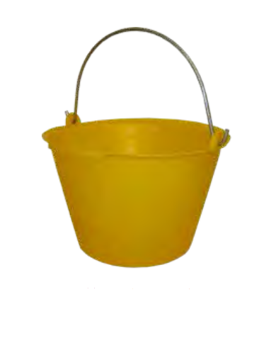 comprar Cubo 10 litros amarillo con ojales. SE36-08B Odem de ODEM-(EDIL-ARREDO) - Contenedores y cubos