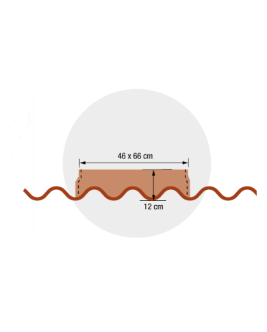 comprar Placa para claraboya 152x110cm Natural. 115417 Euronit de Euronit - Cubiertas tejados comprar Placa para claraboya 152x110cm Natural. 115417 Euronit de Euronit - Cubiertas tejados