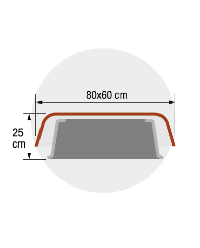 comprar Tapa para claraboya de poliéster reforzado 80x60 cm. 150524 Euronit de Euronit - Cubiertas tejados comprar Tapa para claraboya de poliéster reforzado 80x60 cm. 150524 Euronit de Euronit - Cubiertas tejados