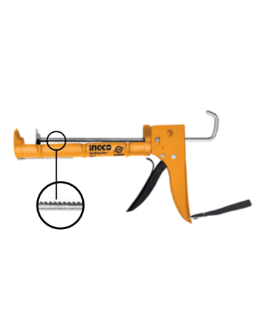 comprar Pistola silicona cremallera 9" 235mm. HCG0909 Ingco de INGCO - Pistolas Para Aplicacion comprar Pistola silicona cremallera 9" 235mm. HCG0909 Ingco de INGCO - Pistolas Para Aplicacion