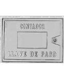 Puerta Contador Agua 30X40 + Llave Odem