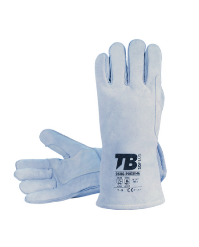 comprar Par de Guante de soldador de serraje cosido con hilo kevlar 960g Tomás Bodero (Venta en packs de 5 pares) de TOMAS BODERO - Guantes