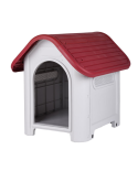 Caseta para mascotas fabricada en resina de polipropileno. Pequeña