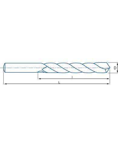 comprar Broca HSSE 1020 DIN338W inox 1 mm. Izar de IZAR - Brocas Y Coronas