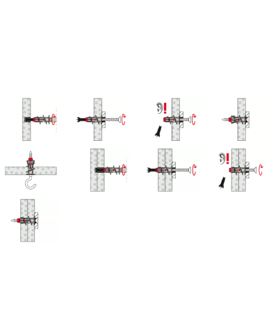 comprar Taco DuoBlade S 4.5-4mm con tornillo. 545676 Fischer de FISCHER - Plásticos comprar Taco DuoBlade S 4.5-4mm con tornillo. 545676 Fischer de FISCHER - Plásticos