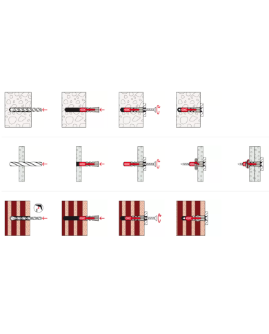 comprar Taco Duopower 12x060. 538243 fischer de FISCHER - Plásticos comprar Taco Duopower 12x060. 538243 fischer de FISCHER - Plásticos