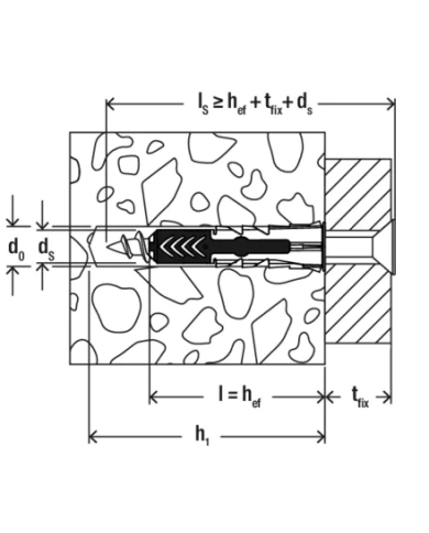 comprar Taco Duopower 12x060. 538243 fischer de FISCHER - Plásticos comprar Taco Duopower 12x060. 538243 fischer de FISCHER - Plásticos