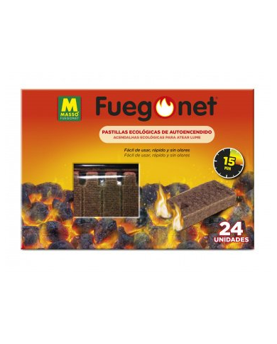 comprar Pastillas de autoencendido ecológicas. 231122 Fuegonet de FUEGO NET - Barbacoas comprar Pastillas de autoencendido ecológicas. 231122 Fuegonet de FUEGO NET - Barbacoas