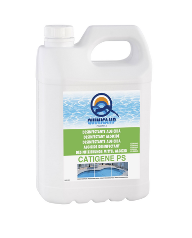 comprar Algicida Catigene PS. Bote 5 litros. 200105 Qumicamp de QUIMICAMP - Químicos para piscinas comprar Algicida Catigene PS. Bote 5 litros. 200105 Qumicamp de QUIMICAMP - Químicos para piscinas