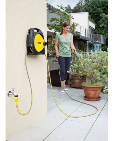 comprar Enrollador Compacto CR3.110 Manguera de 10m + 2m. 26452100 Karcher de KARCHER - Carros y soportes manguera comprar Enrollador Compacto CR3.110 Manguera de 10m + 2m. 26452100 Karcher de KARCHER - Carros y soportes manguera