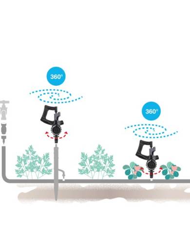 comprar Microdifusor Orbita Regulable. GF80006274 GF Garden de GF-MANGUERAS - Aspersores comprar Microdifusor Orbita Regulable. GF80006274 GF Garden de GF-MANGUERAS - Aspersores