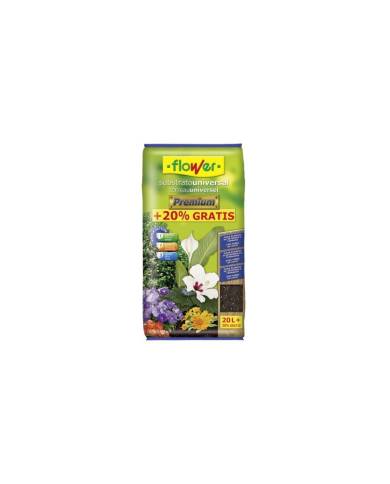 comprar Substrato Universal Premium. Bote de 20 litros + 20%. 80154 Flower de FLOWER - Cuidado plantas comprar Substrato Universal Premium. Bote de 20 litros + 20%. 80154 Flower de FLOWER - Cuidado plantas