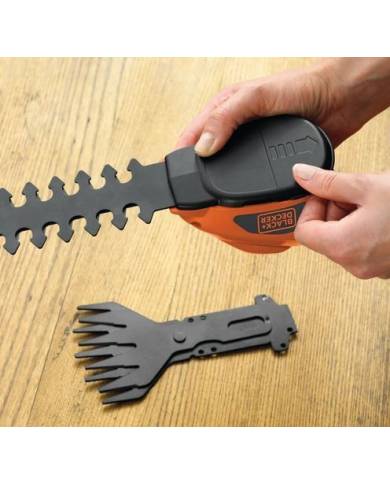 comprar Kit Tijera + Arreglasetos GSL700 7V 1,2Ah Li. Black&Decker de BLACK & DECKER - Cortasetos comprar Kit Tijera + Arreglasetos GSL700 7V 1,2Ah Li. Black&Decker de BLACK & DECKER - Cortasetos