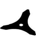 Disco desbrozadora 3P 300x3x25.4mm. 6013/A Sport Garden