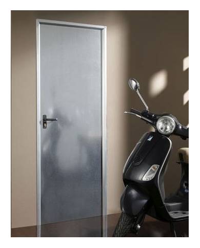 comprar Puerta de trastero galvanizada y ensamblada. 790x2000 Derecha sin ventilación. Puertas Alvarez de Puertas Alvarez - Puertas trastero