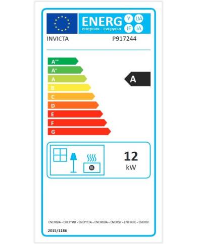 comprar Estufa de leña fundición Sedan L 12kW. Invicta de - Estufas y calderas de leña