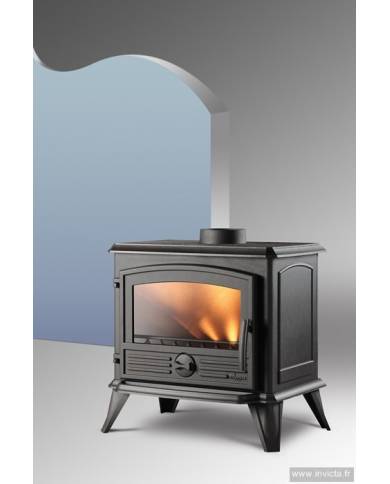 comprar Estufa de leña en fundición Samara 6kW. Invicta de - Estufas y calderas de leña